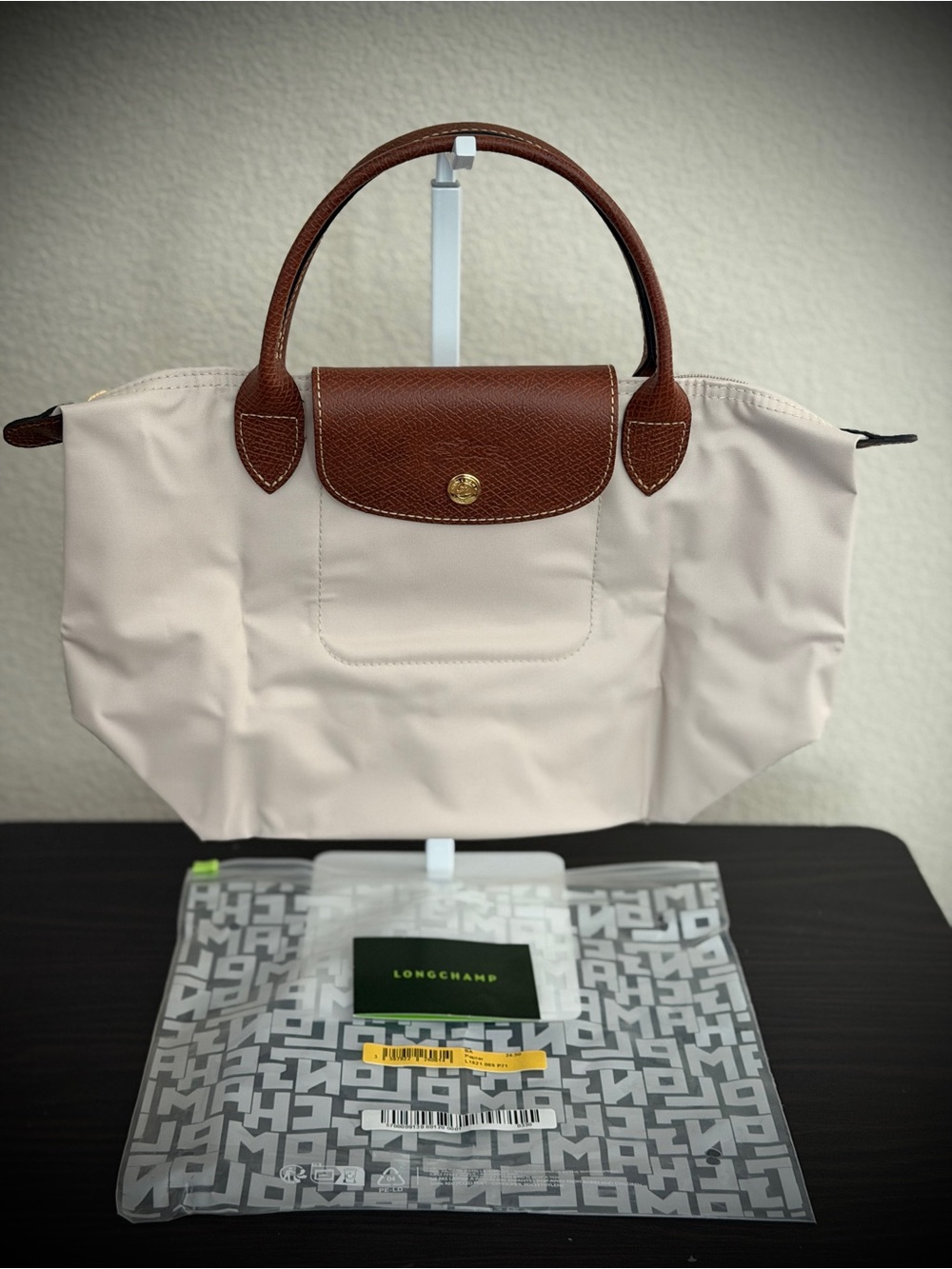 NWT AUTH Longchamp Le Pliage Original Small: color Paper *FREE SHIPPING*
